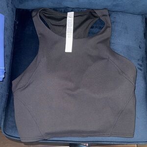 Lululemon Athletica Black Crop Top